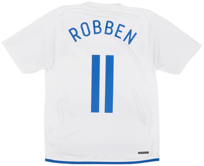2006-08 Netherlands Away Shirt Robben #11 - 7/10 - (S)