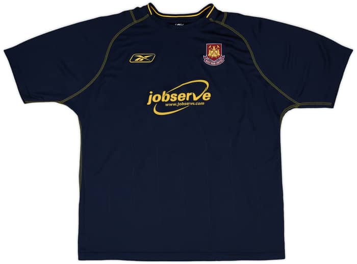 2003-04 West Ham Match Issue Away Shirt #20