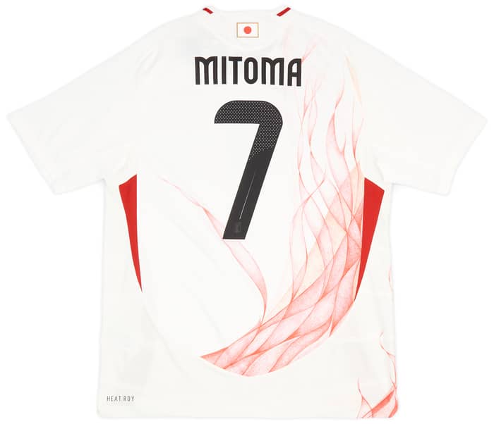 2024-25 Japan adidas Y-3 Authentic Away Shirt Mitoma #7