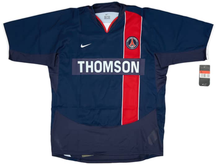 2003-04 Paris Saint-Germain Player Issue Home Shirt Pauleta #9 (L)