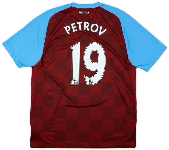 2011-12 Aston Villa Home Shirt Petrov #19 - 8/10 - (L)