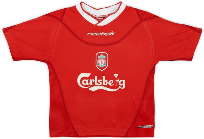 2002-04 Liverpool Home Shirt Riise #18 - 5/10 - (M.Boys)