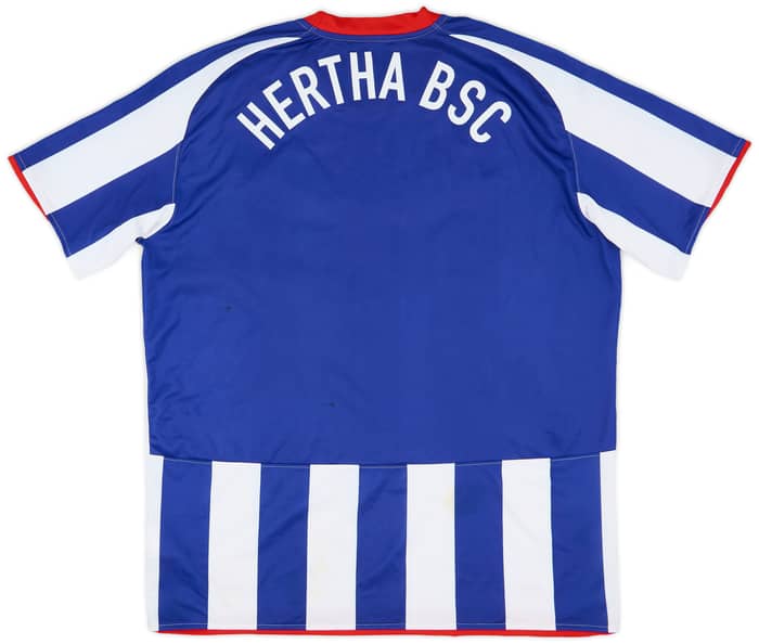 2008-09 Hertha Berlin Signed Home Shirt - 5/10 - (XL)
