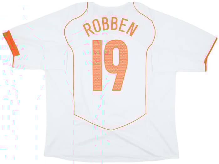 2004-06 Netherlands Away Shirt Robben #19 - 9/10 - (XXL)