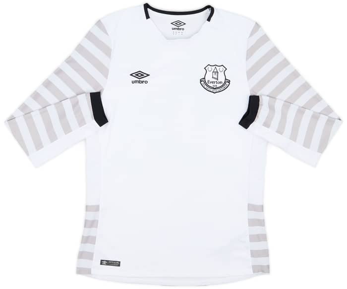2015-16 Everton Away L/S Shirt Lukaku #10 - 9/10 - (M)