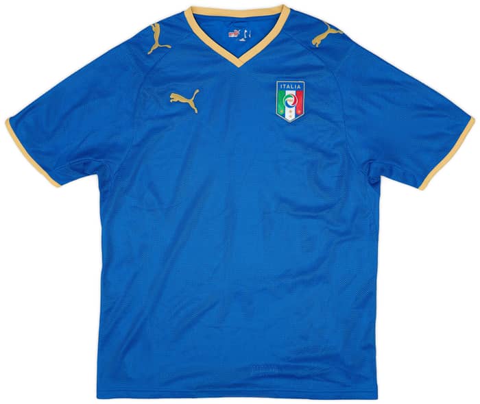 2007-08 Italy Home Shirt - 6/10 - (M)