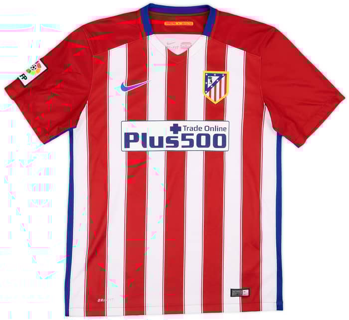 2015-16 Atletico Madrid Home Shirt J.Gimenez #24 - 6/10 - (M)