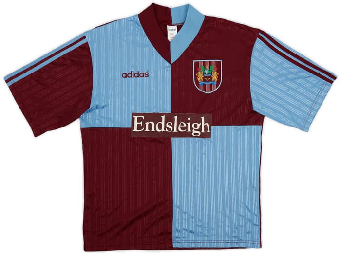 1996-98 Burnley Home Shirt - 8/10 - (L)