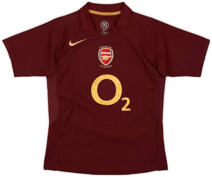2005-06 Arsenal Home Shirt - 7/10 - (M.Boys)