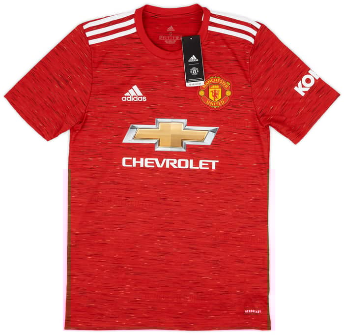 2020-21 Manchester United Home Shirt B.Fernandes #18 (S)