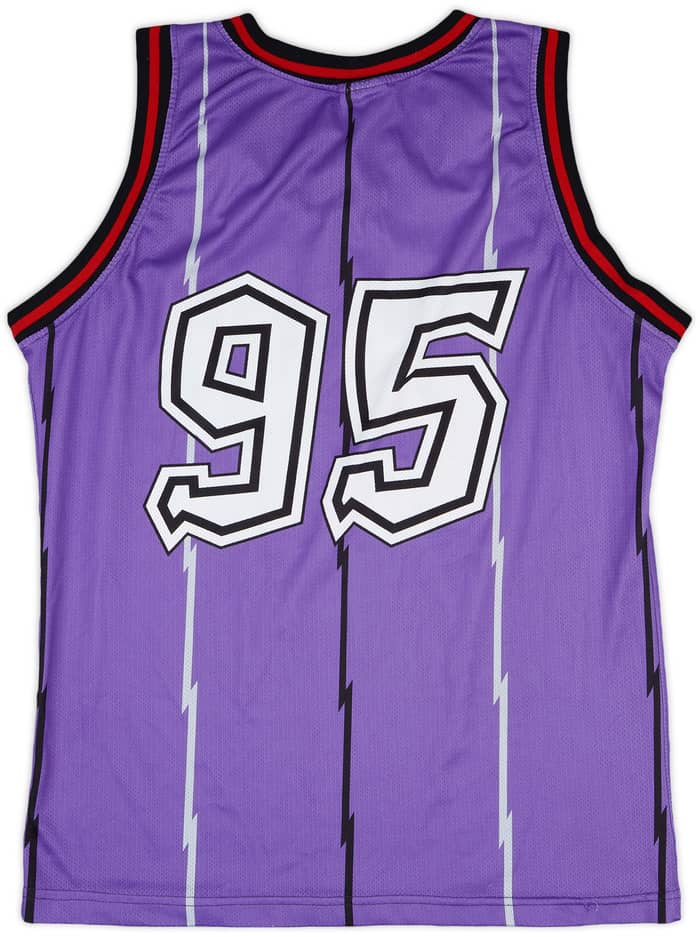 1995 Toronto Raptors #95 Champion Away Jersey - 7/10 - (M)