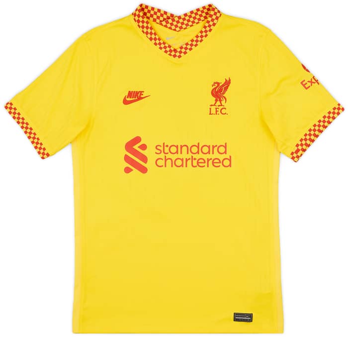 2021-22 Liverpool Third Shirt Virgil #4 - 9/10 - (S)