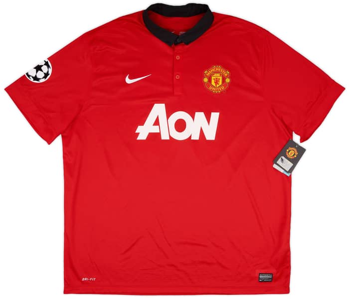 2013-14 Manchester United Home Shirt Rooney #10 (XXL)