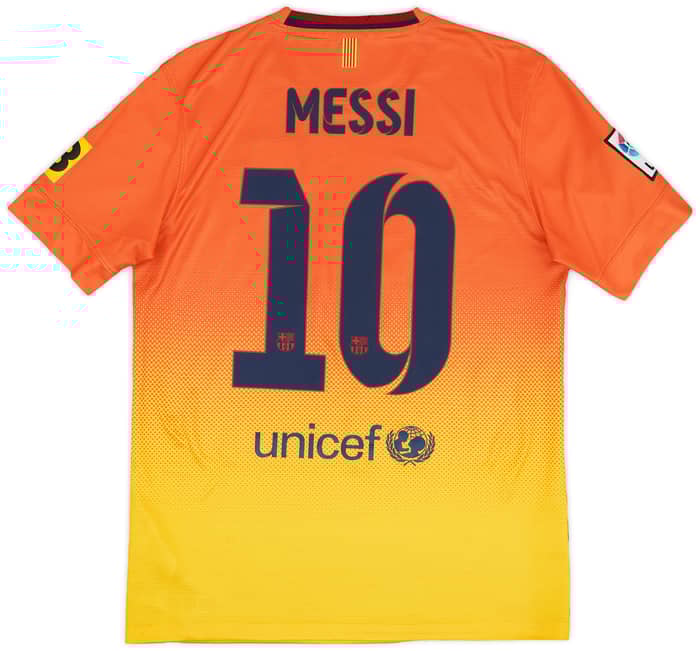2012-13 Barcelona Away Shirt Messi #10 - 5/10 - (S)