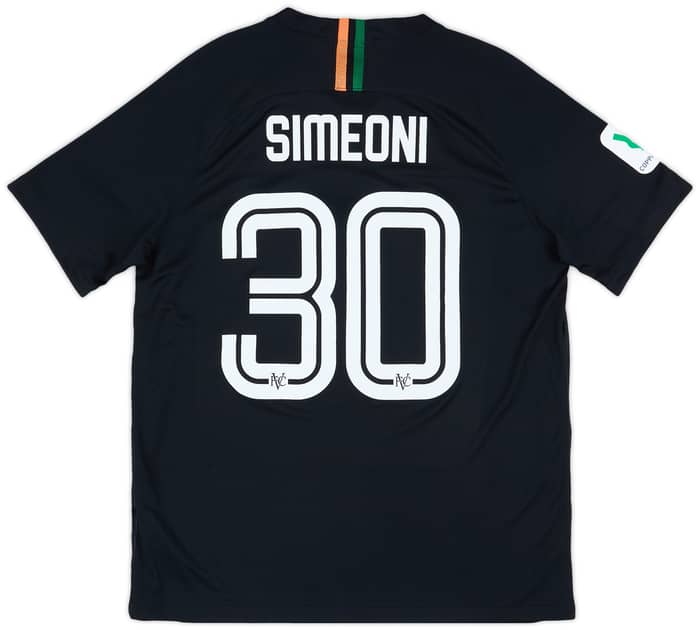 2019-20 Venezia Match Issue Home Shirt Simeoni #30 (L)