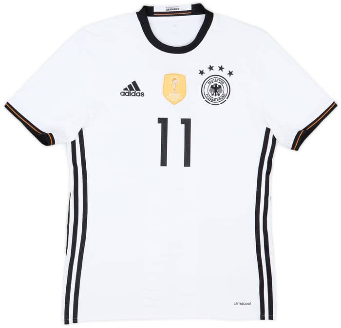 2015-16 Germany Home Shirt Draxler #11 - 9/10 - (S)