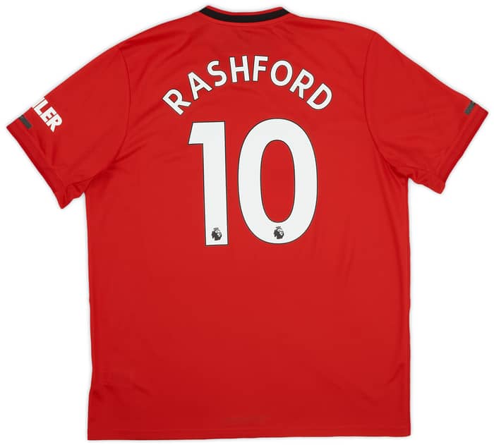 2019-20 Manchester United Home Shirt Rashford #10 (XL)
