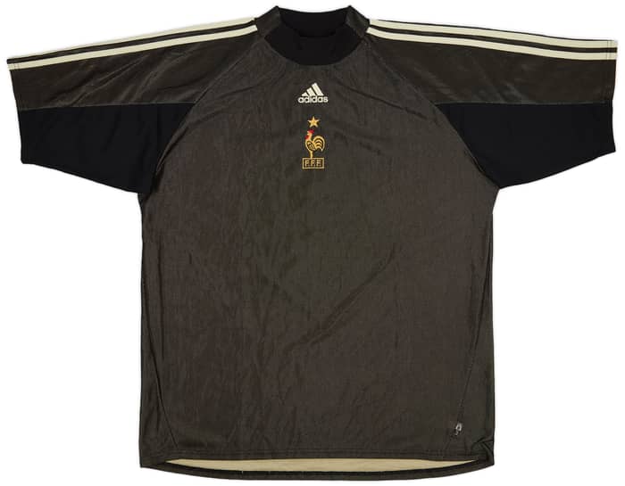 2002-04 France GK Shirt Barthez #16 - 8/10 - (XL)
