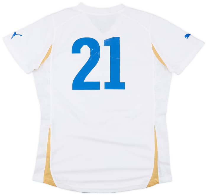 2010-12 Italy Women Player Issue Away Shirt #12 - 7/10 - (Women's XL)