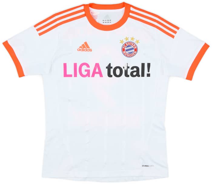 2012-13 Bayern Munich Away Shirt Mandzukic #9 - 5/10 - (L.Boys)