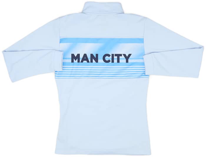 2020-21 Manchester City Puma 1/4 Zip Training Top - 7/10 - (S)