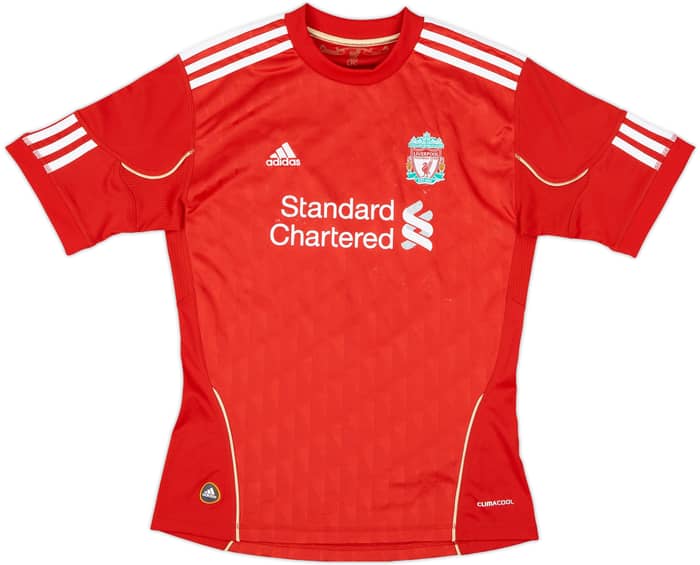2010-12 Liverpool Home Shirt Gerrard #8 - 5/10 - (S)
