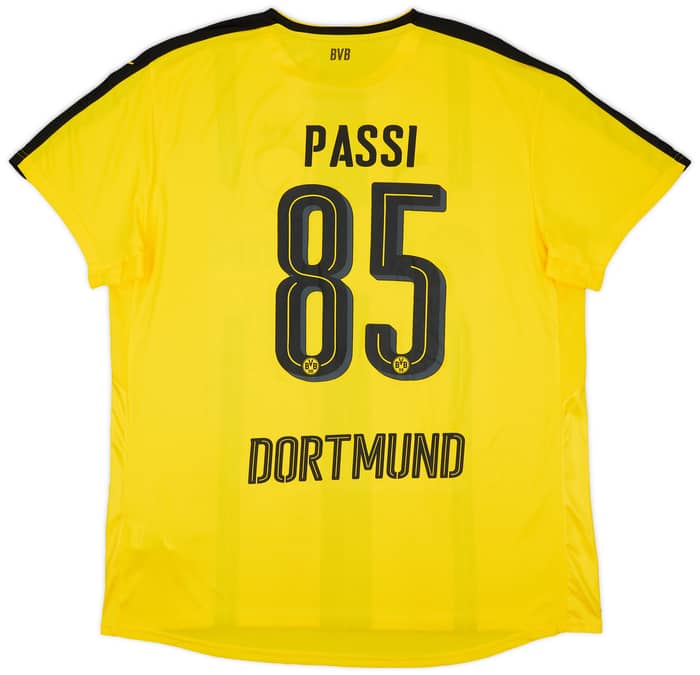 2016-17 Borussia Dortmund Home Shirt Passi #85 (Women's XXL)