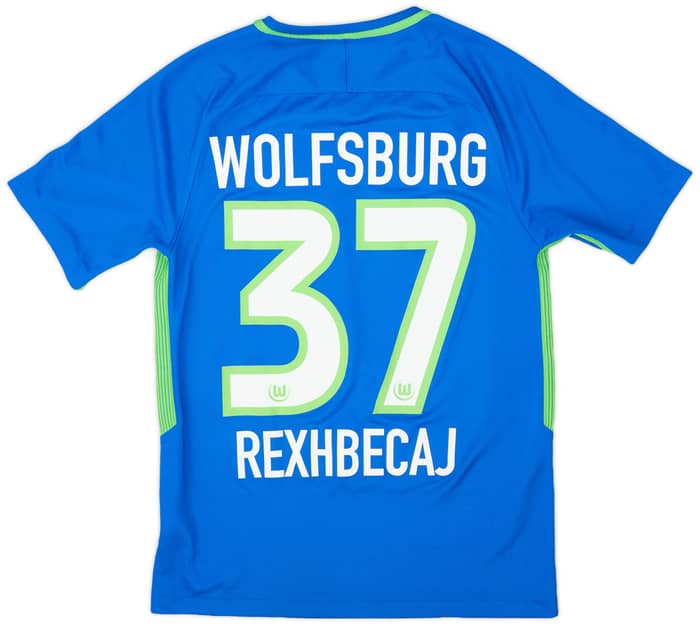 2017-18 Wolfsburg Away Shirt Rexhbecaj #37 - 5/10 - (S)