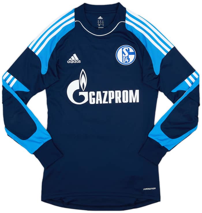 2013-14 Schalke GK Shirt Fahrmann #1 - 7/10 - (S)