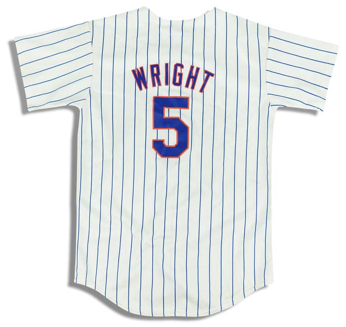2012-13 New York Mets Wright #5 Majestic Jersey (Home) Y
