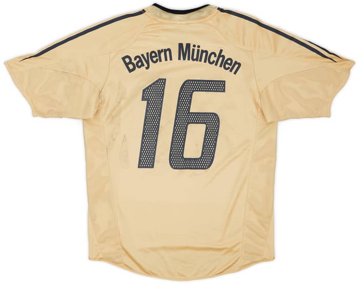 2004-05 Bayern Munich Away Shirt #16 - 4/10 - (M)