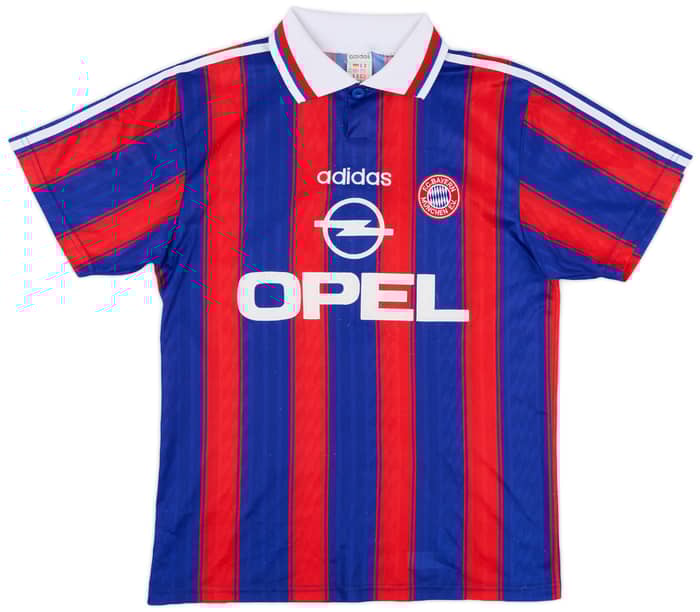 1995-97 Bayern Munich Home Shirt Scholl #7 - 7/10 - (S)