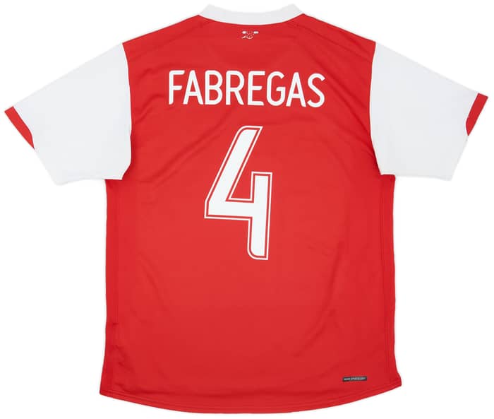 2006-08 Arsenal Home Shirt Fabregas #4 - 6/10 - (M)