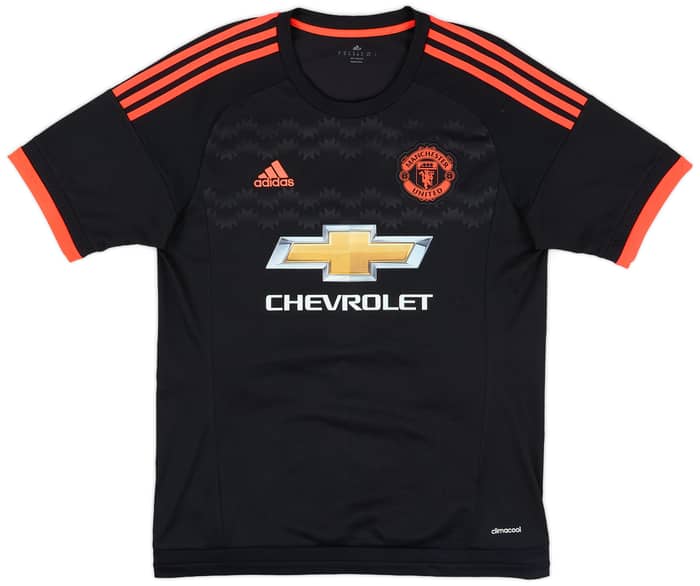 2015-16 Manchester United Third Shirt Valencia #25 - 9/10 - (M)