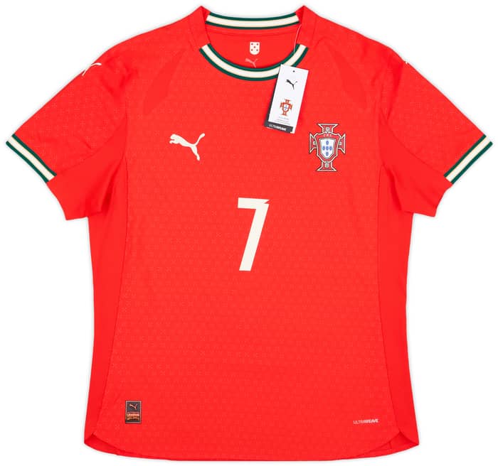 2025-26 Portugal Authentic Home Shirt Ronaldo #7