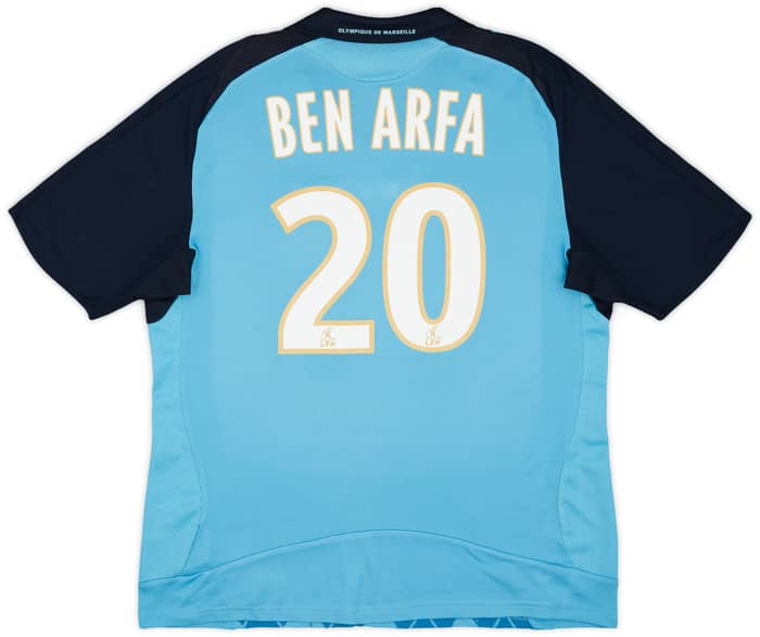 2008-09 Olympique Marseille Away Shirt Ben Arfa #20 - 7/10 - (L)
