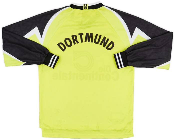 1995-96 Borussia Dortmund Home L/S Shirt - 7/10 - (M)