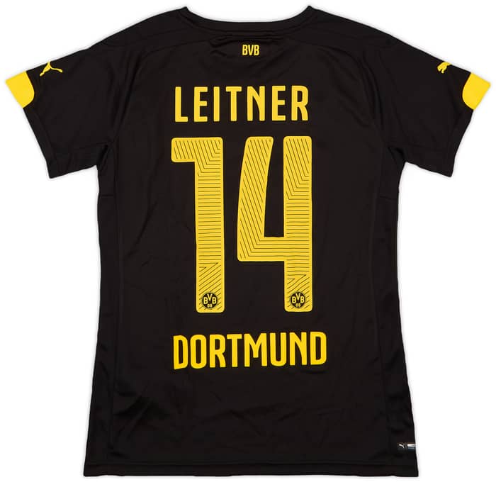 2014-16 Borussia Dortmund Away Shirt Leitner #14 (Women's S)