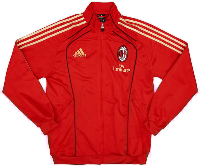 2010-11 AC Milan adidas Track Jacket - 9/10 - (S)