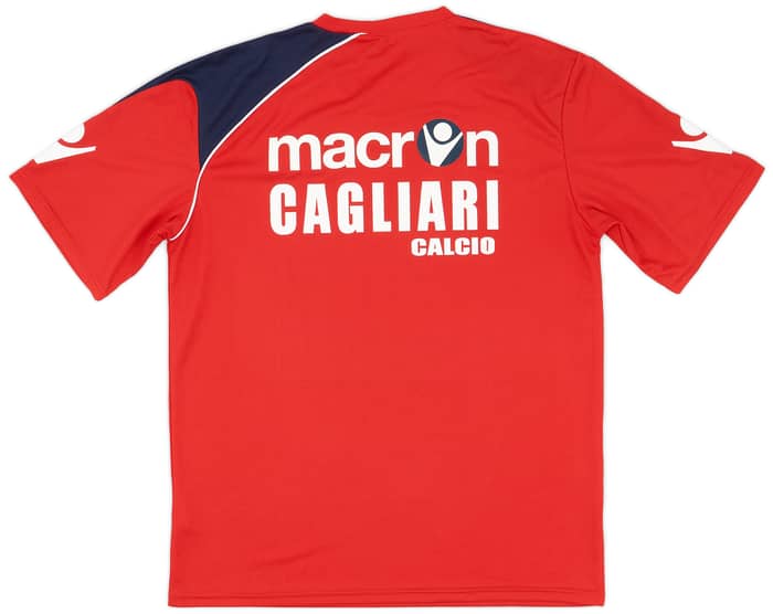2010-11 Cagliari Macron Training Shirt - 10/10 - (XL)