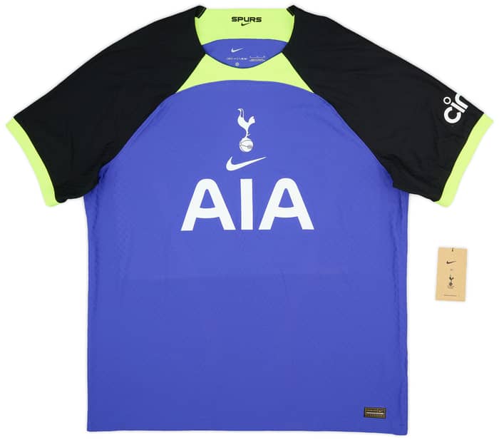 2022-23 Tottenham Authentic Away Shirt Son #7 (XL)