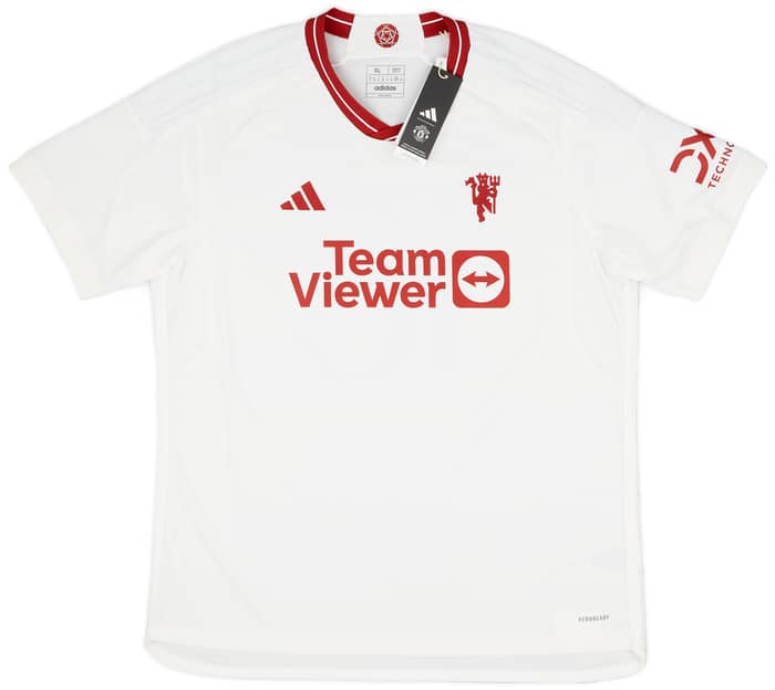 2023-24 Manchester United Third Shirt Casemiro #18 (XL)