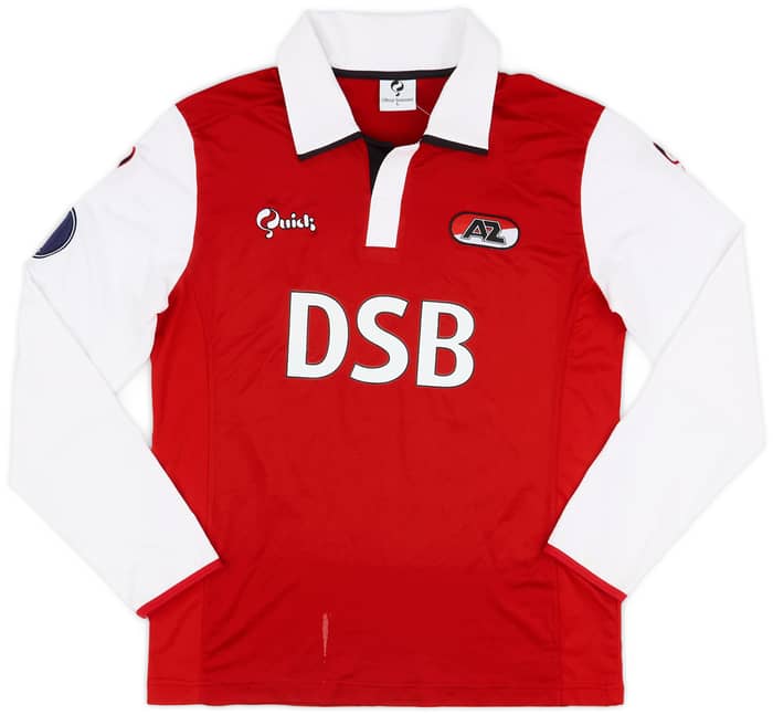 2007-08 AZ Alkmaar Match Issue UEFA Cup Home Shirt Steinsson #23