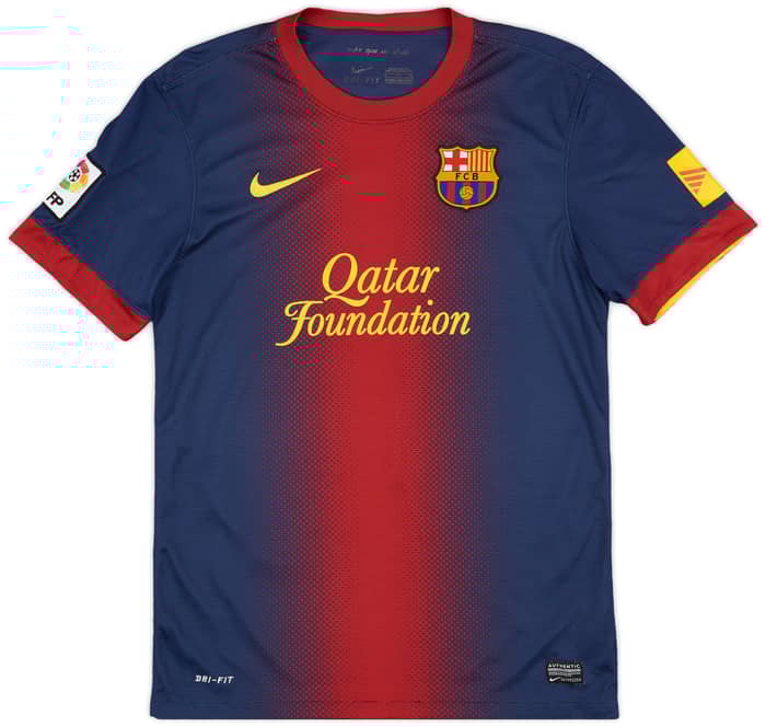 2012-13 Barcelona Home Shirt Messi #10 - 7/10 - (S)