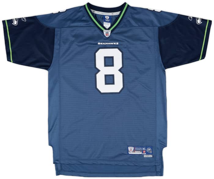 2008-10 Seattle Seahawks Hasselbeck #8 Reebok Premier Home Jersey - 7/10 - (XL.Boys)