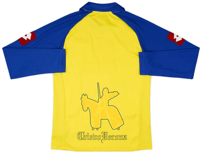 2009-10 Chievo Verona Home L/S Shirt - 8/10 - (XS)