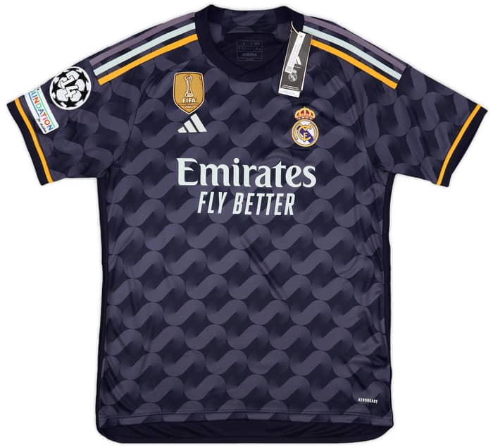 2023-24 Real Madrid Away CL Shirt Rodrygo #11 (L)