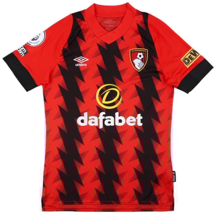 2022-23 Bournemouth Match Issue Home Shirt Brooks #7