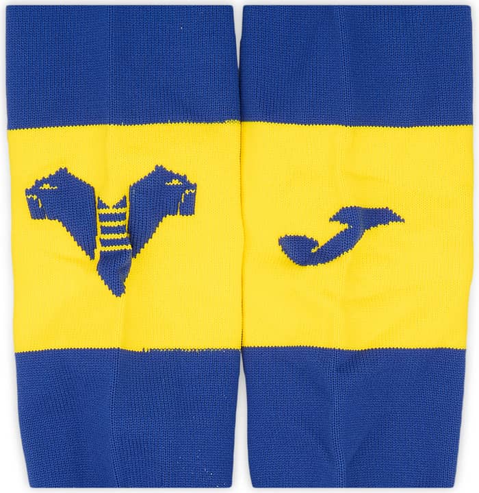 2023-24 Hellas Verona Home Socks (UK 8.5-11)