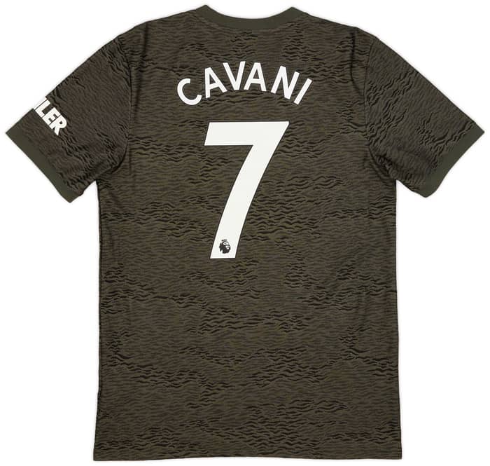 2020-21 Manchester United Away Shirt Cavani #7 - 8/10 - (M)